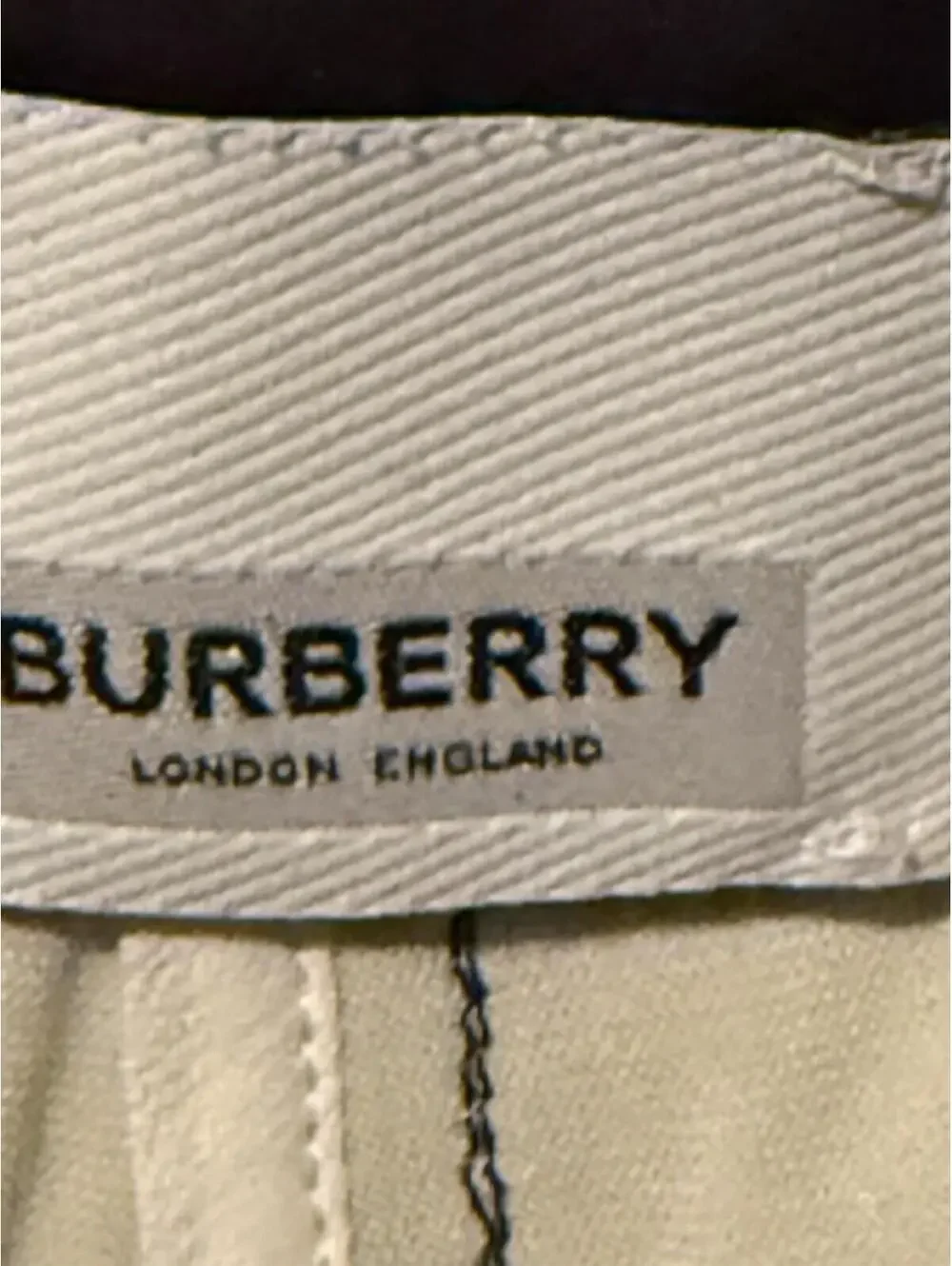 Burberry Women’s Black Chiffon And Jersey Tailored Trousers With Strap Detail... - Picture 5 of 16